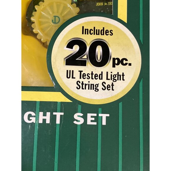 John Deere Special Edition Decorative Light Set For Patio Party Holiday - Picture 8 of 11